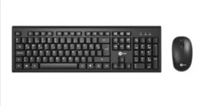 Lenovo Lecoo KW200-BK Siyah Kablosuz Ofis Klavye Mouse Seti (Numpadli) resmi