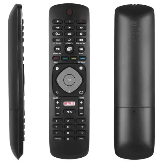 Huayu RM-L1285 Philips Netflix Tuşlu LCD-LED TV Kumanda HRL9865 resmi