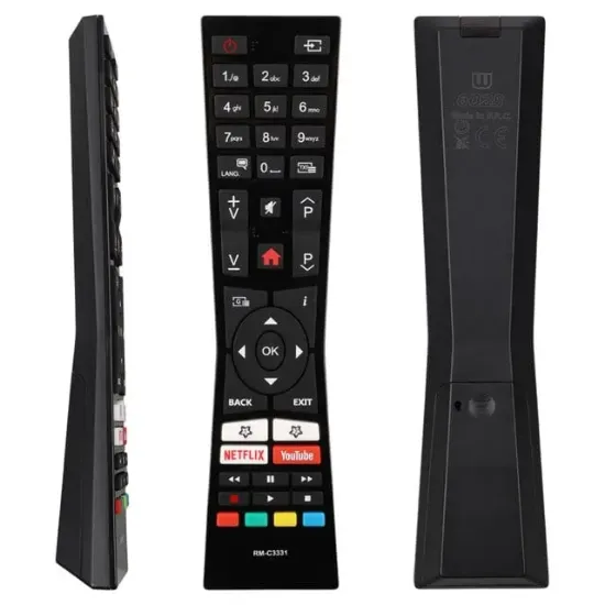 Vestel - JVC RM-C3331 Netflix - Youtube Tuşlu Lcd - Led Tv Kumanda resmi