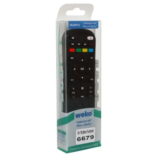 Multibox Fundroid 9 - Redline Redsky - S600 Max Pro - Sencrom Redro - Expat Z2020 Android Uydu Kumandası resmi