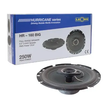 Leone HR-160 BIG 16 Cm 4 Ohm 2'li Takım 250 Watt Oto Hoparlör resmi