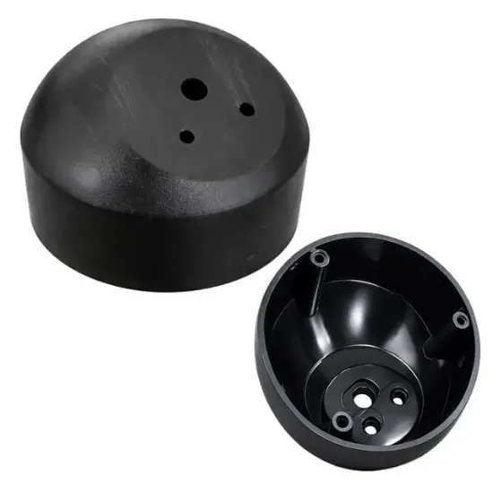 Poke PK-5059 10 CM Siyah Dome Tweeter Kabini Yüzey Montaj Podu resmi