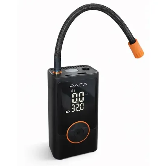 Raca Dijital Ekranlı Araç, Lastik, Top, Bisiklet Şişirme Taşınabilir Hava Kompresörü resmi