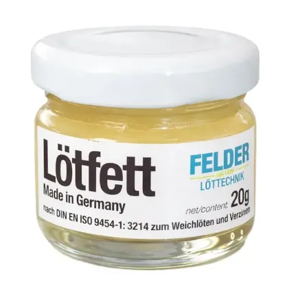Lötfett 20 Gram Cam Şişede Lehim Pastası resmi