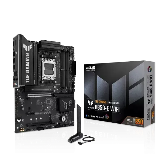 ASUS TUF GAMING B850-E WIFI AMD AM5 DDR5 ANAKART resmi