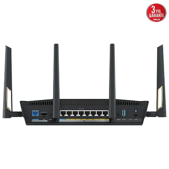 ASUS RT-BE88U WIFI BE7200 DUAL BAND GIGABIT EXTENDABLE ROUTER resmi
