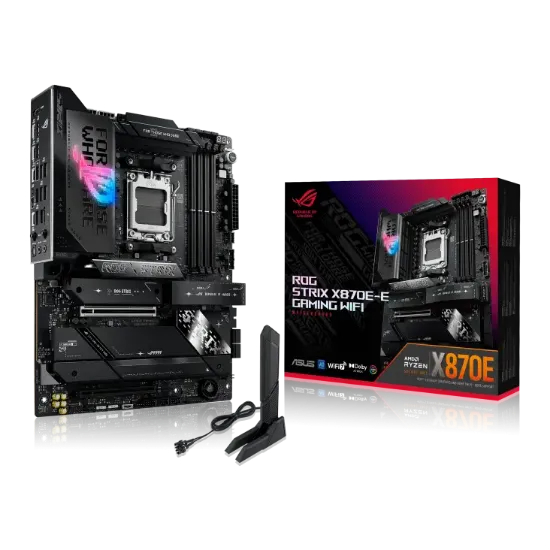 ASUS ROG STRIX X870E-E GAMING WIFI AMD AM5 DR5 ATX resmi