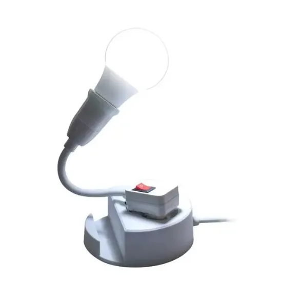 Ledx DY-105 Prizi E27 Duya Dünüştürücü Açma Kapama Anahtarlı Oynar Başlıklı Duy resmi