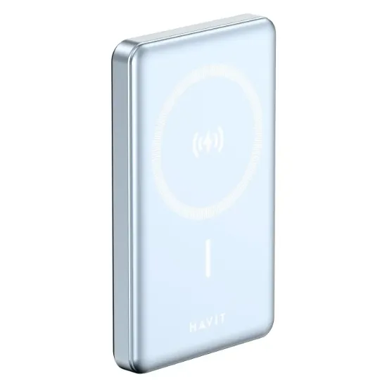 HAVIT PB5203 MAGESAFE 10.000MAH POWERBANK MAVI resmi