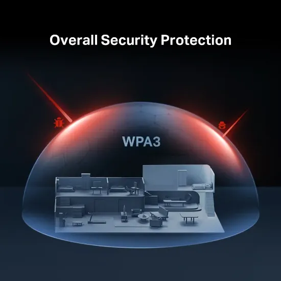 Mercusys MR25BE Dual Band Wi-fi 7 Router resmi