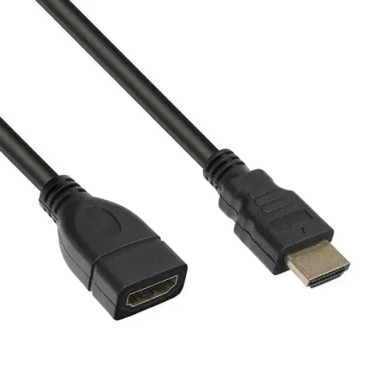 Powermaster PM-29568 HDMI Erkek HDMI Dişi 1 Metre Uzatma Kablo                                                 resmi