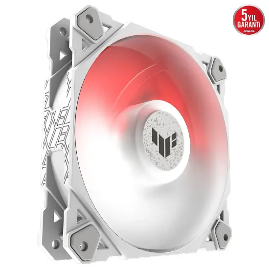 ASUS TUF GAMING TF120 ARGB BEYAZ KASA FANI resmi