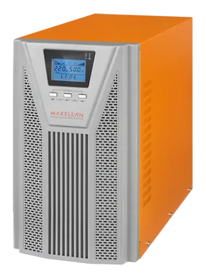 MAKELSAN POWERPACK SE 3 KVA / 2700W (1F/1F) 5-10dk (6x 12V/9AH) ONLINE MU03000N11EAV03 resmi