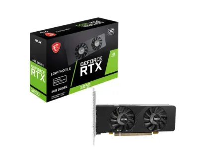 MSI GEFORCE RTX 3050 LP E 6G OC resmi