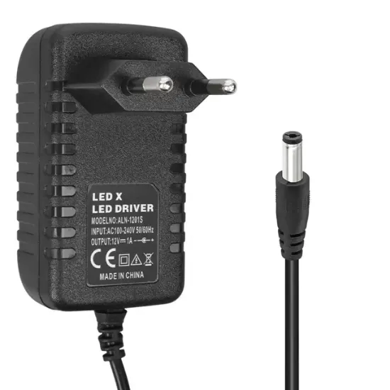 Powermaster PM-2266 12 Volt - 1 Amper 5.5*2.5 Mm Uçlu Priz Tipi Matkap Şarj Adaptörü resmi