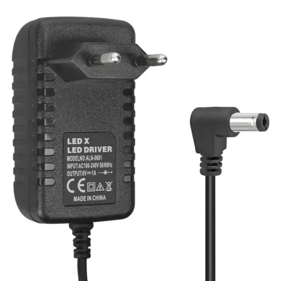 Powermaster PM-13782 6 Volt - 1 Amper 5.5*2.5 Mm Uçlu Priz Tipi Adaptör resmi