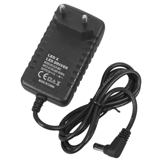 Powermaster PM-13782 6 Volt - 1 Amper 5.5*2.5 Mm Uçlu Priz Tipi Adaptör resmi