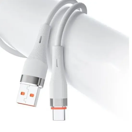 Powerway HC05 Örgülü 5 Amper USB TO Type- C 1 Metre Şarj Data Kablosu resmi