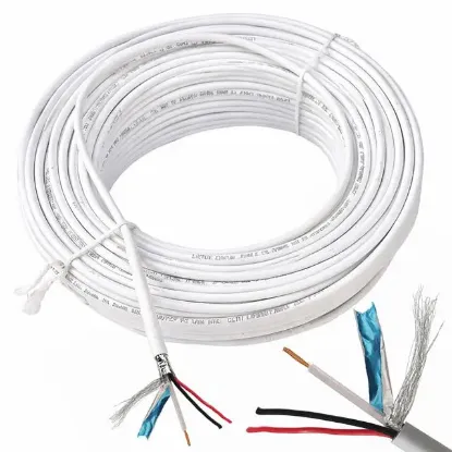 Botech 2+1 0.22x0.18mm CCA CCTV Kamera Kablosu (100 Metre) resmi