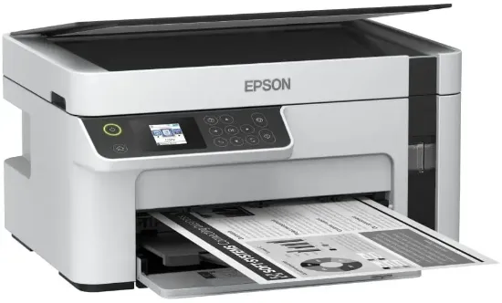 Epson EcoTank M2120 Mono Çok Fonksiyonlu Tanklı Yazıcı (Wi-Fi + Tarayıcı + Fotokopi) resmi