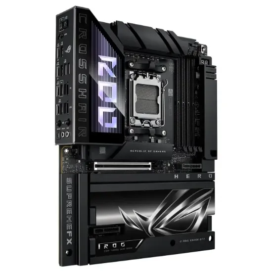ASUS ROG CROSSHAIR X870E HERO BTF AMD AM5 DDR5 ATX resmi