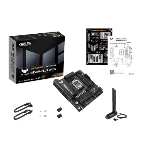 ASUS TUF GAMING B850M-PLUS WIFI7 AMD ANAKART resmi