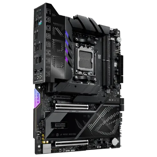 ASUS ROG CROSSHAIR X870E APEX AMD AM5 DDR5 ATX resmi