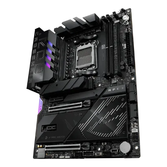 ASUS ROG CROSSHAIR X870E APEX AMD AM5 DDR5 ATX resmi