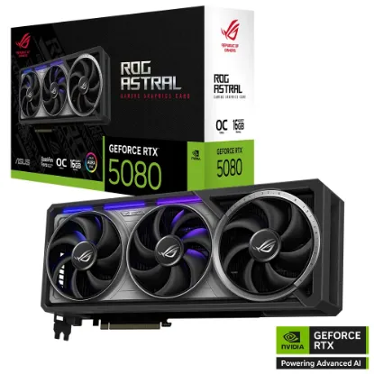 ASUS ROG-ASTRAL-RTX5080-O16G-GAMIN EKRAN KARTI resmi