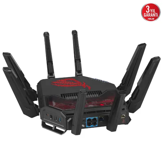 ASUS ROG RAPTURE GT-BE19000 WiFi 7 ROUTER resmi