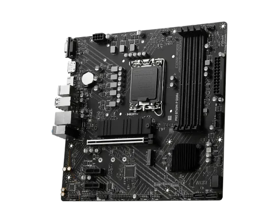 MSI PRO B760M-P DDR4 4800(OC) DDR4 HDMI DP M.2 ATX 1700p  resmi