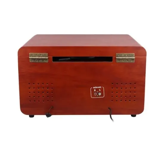 MagicVoice F29 Retro Vintage Çanta Pikap - CD - Radyo - Bluetooth - Aux - USB Mp3 Çalar resmi