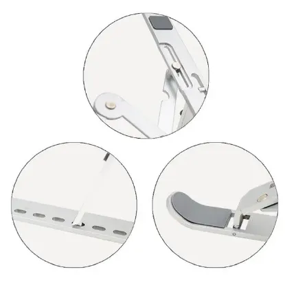 Powermaster Tablet+Laptop Standı 10''-15.6'' (Metal+Ayarlanabilir) resmi