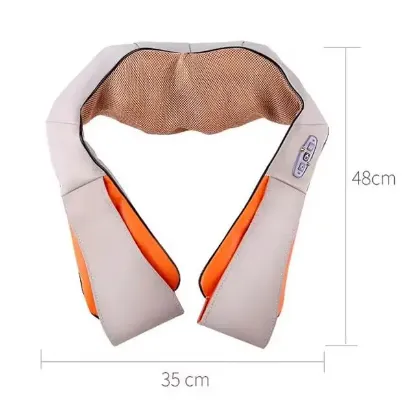 PowerMaster OM-34 Bel Boyun Sırt Omuz Tüm Vücut Yastık Tip Masaj Aleti Boyundan Asmalı Ovmalı resmi