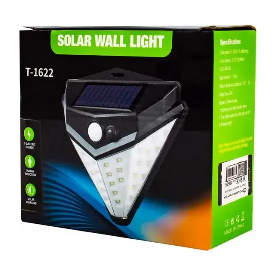 Powermaster 40 Led\'li Solar Üçgen Tip Işıldak Fener T-1622 resmi