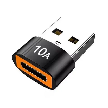 PowerMaster PM-24188 Erkek USB 3.0 TO Dişi Type-C OTG Ara Aparat 10 Amper Data - Şarj Kablosu resmi