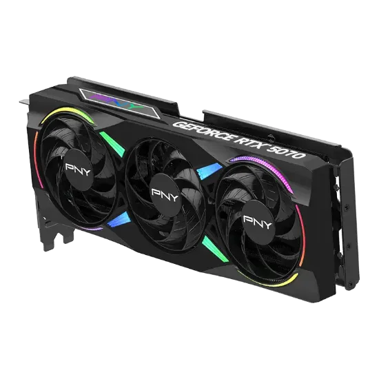PNY RTX 5070 ARGB EPIC-X 12GB GDDR7 192Bit (VCG507012TFXXPB1-O) Ekran Kartı resmi