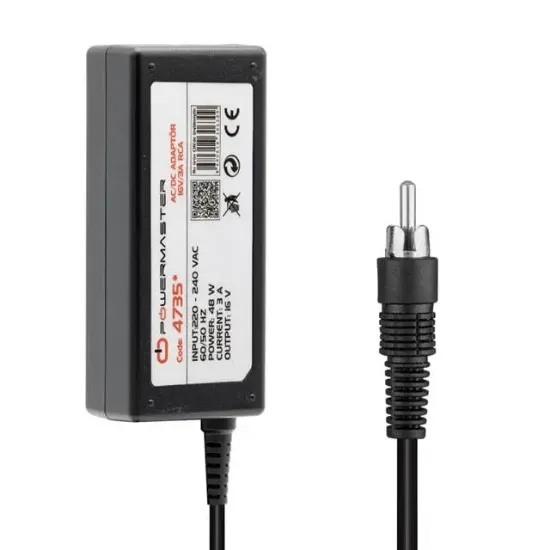 Powermaster PM-4735* 16 Volt - 3 Amper Tos Fişli Rca Santral Adaptörü resmi