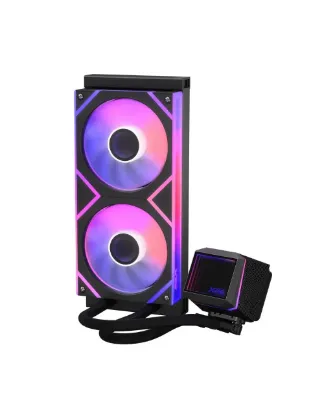 XPG LEVANTEII240-BKCWW SIYAH ARGB CPU SIVI SOGUTUCU resmi