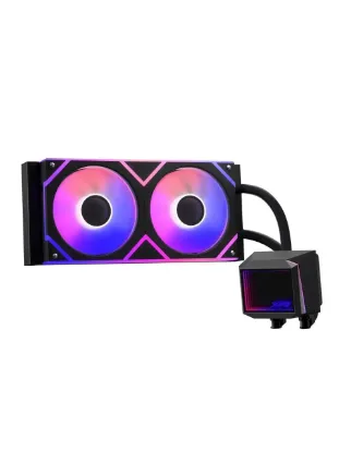 XPG LEVANTEII240-BKCWW SIYAH ARGB CPU SIVI SOGUTUCU resmi