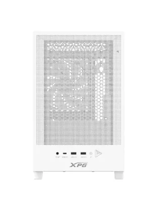 XPG Valor Mesh Nano ARGB USB 3.2 Beyaz Micro-ATX Mid-Tower Kasa (VALORMESHNANOMAA-WHCWW) resmi
