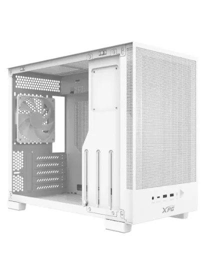 XPG Valor Mesh Nano ARGB USB 3.2 Beyaz Micro-ATX Mid-Tower Kasa (VALORMESHNANOMAA-WHCWW) resmi