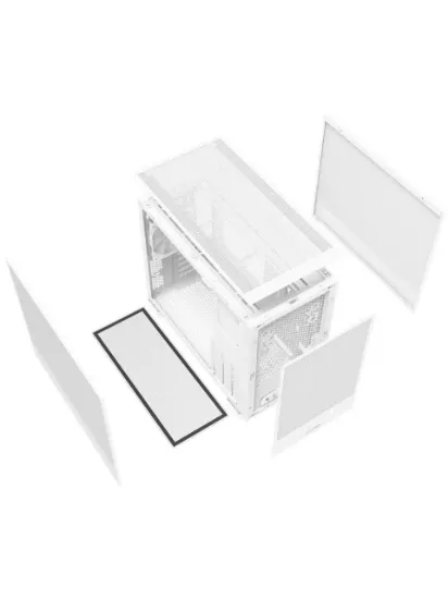 XPG Valor Mesh Nano ARGB USB 3.2 Beyaz Micro-ATX Mid-Tower Kasa (VALORMESHNANOMAA-WHCWW) resmi