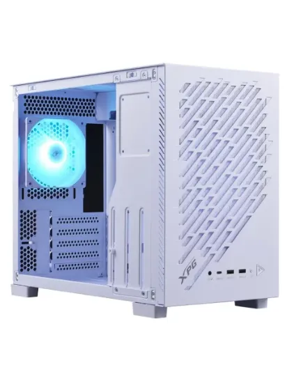 XPG Valor Air Nano ARGB USB 3.2 Beyaz ATX Mid-Tower Gaming (Oyuncu) Kasa (VALORAIRNANOMAA-WHCWW) resmi