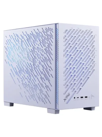 XPG Valor Air Nano ARGB USB 3.2 Beyaz ATX Mid-Tower Gaming (Oyuncu) Kasa (VALORAIRNANOMAA-WHCWW) resmi