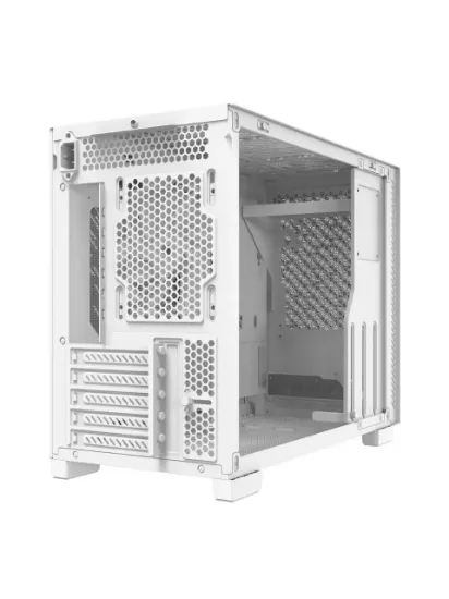 XPG Valor Air Nano ARGB USB 3.2 Beyaz ATX Mid-Tower Gaming (Oyuncu) Kasa (VALORAIRNANOMAA-WHCWW) resmi