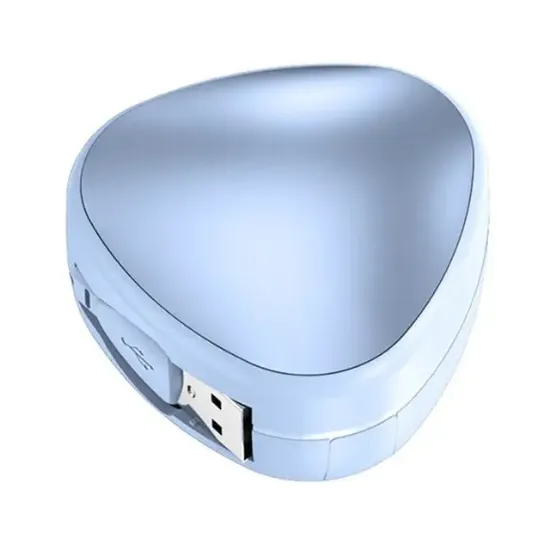 PowerMaster PM-29662 3'ü 1 Arada Cep Boy Makaralı 120cm 5 Kademeli Şarj Kablosu resmi