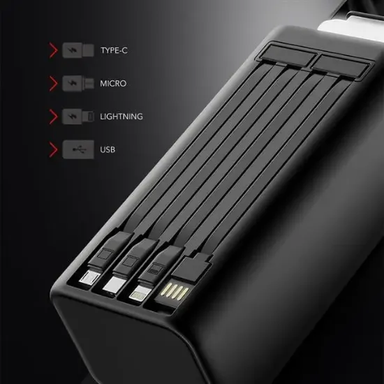 Powerway PD50 50.000mAh 22.5W Süper Hızlı Şarjlı Powerbank resmi