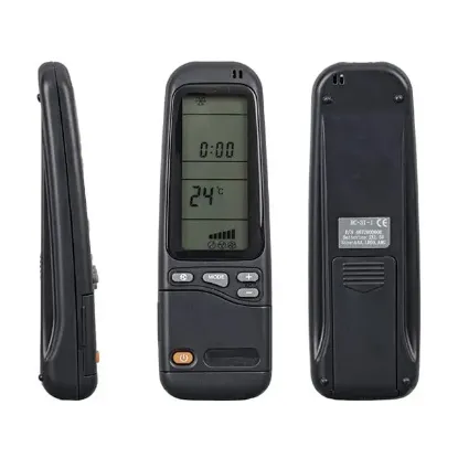 Electra RC-3I-1 / Siemens E-NR S1ZKI12105/01 Siyah Klima Kumandası resmi