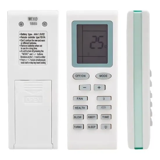 Beko  BK 2600 - Gree YB1FA Klima Kumandası resmi